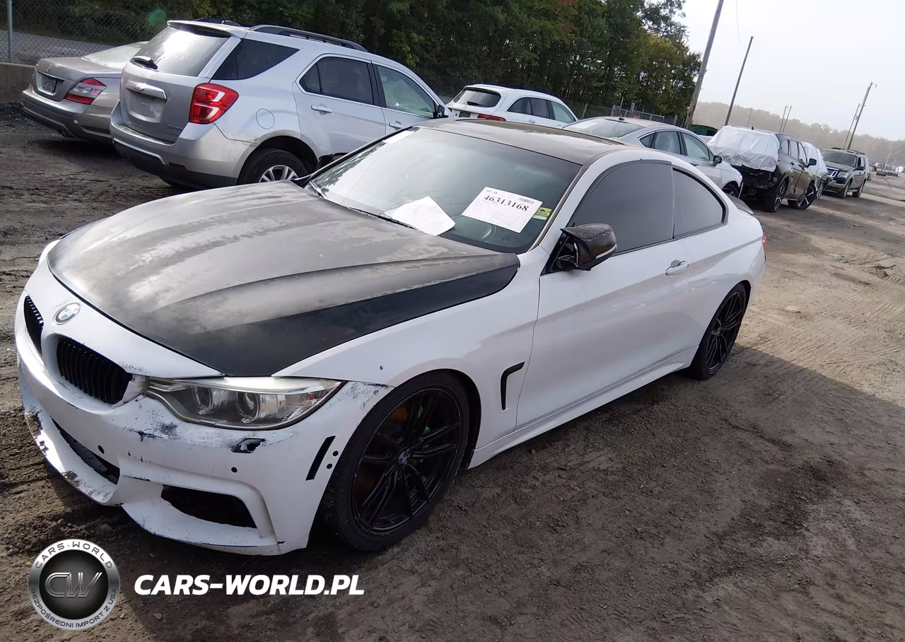 2014 BMW 435I VIN:WBA3R1C51EK191372 - 2