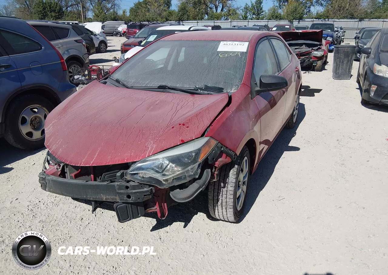 2014 Toyota Corolla Le VIN:2T1BURHE8EC126069 - 2