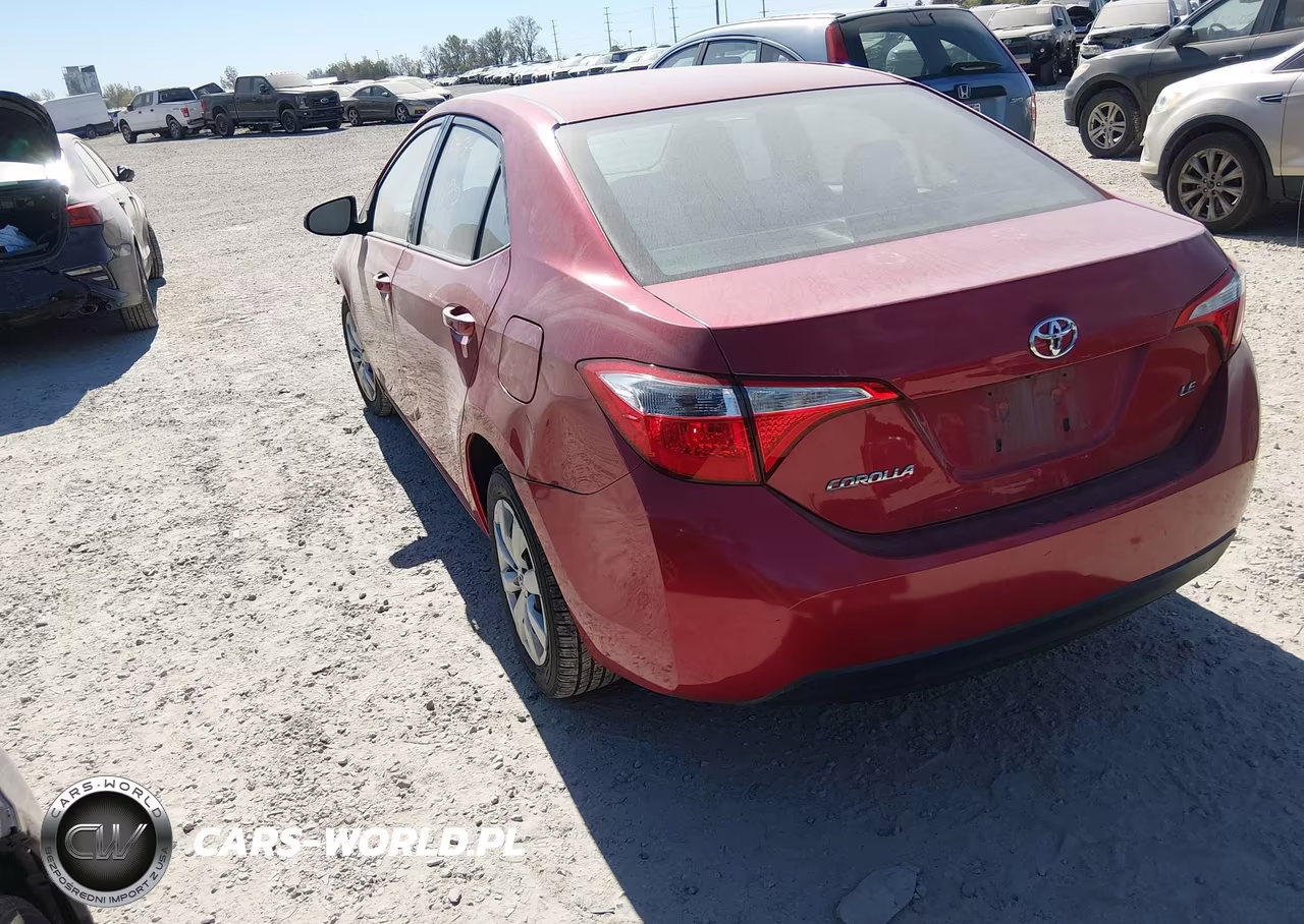 2014 Toyota Corolla Le VIN:2T1BURHE8EC126069 - 3