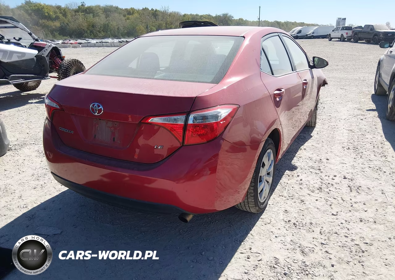 2014 Toyota Corolla Le VIN:2T1BURHE8EC126069 - 4