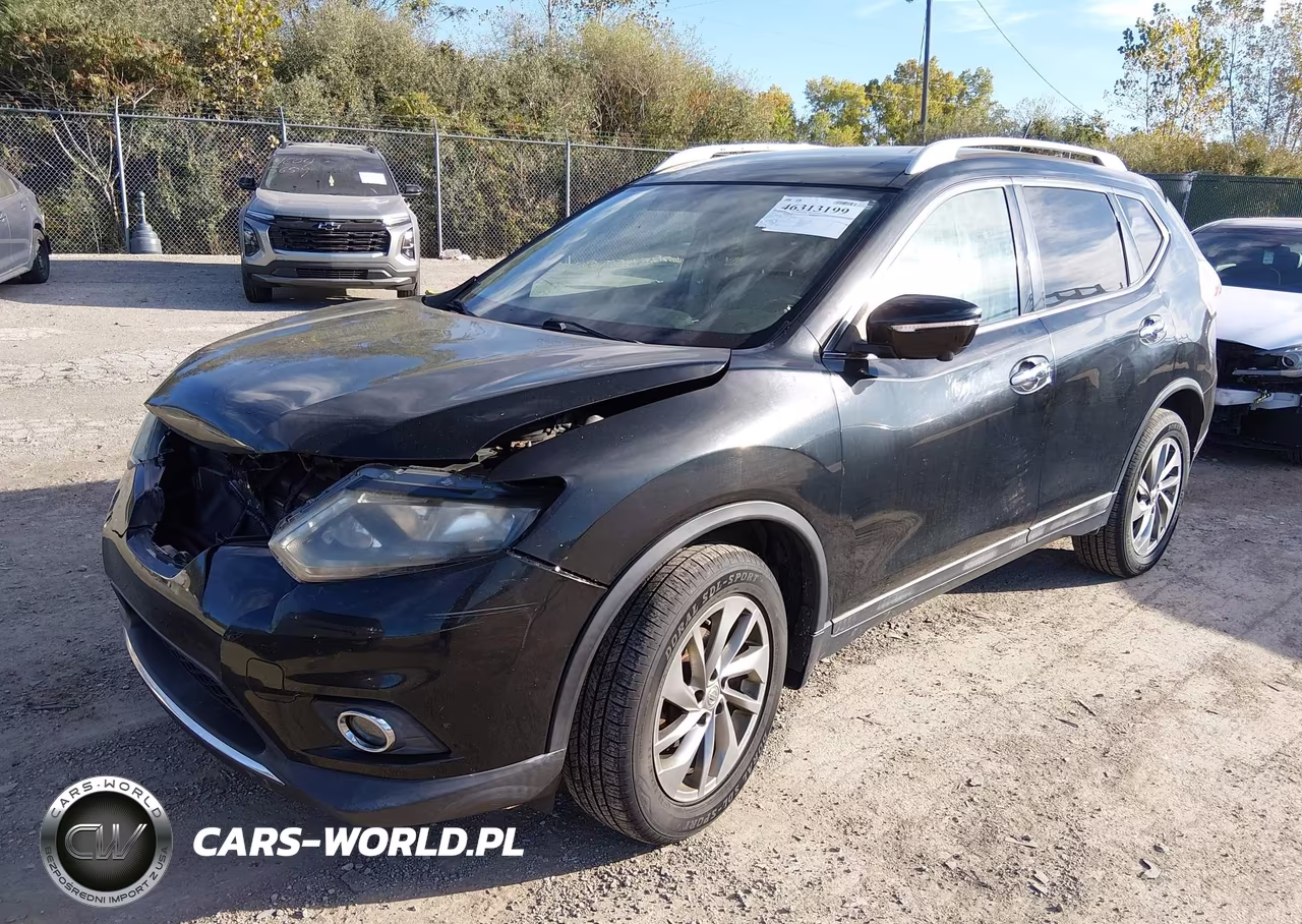 2015 Nissan Rogue Sl VIN:5N1AT2MV2FC907400 - 2