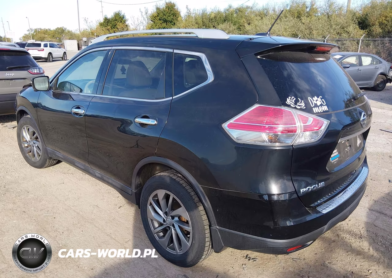 2015 Nissan Rogue Sl VIN:5N1AT2MV2FC907400 - 3