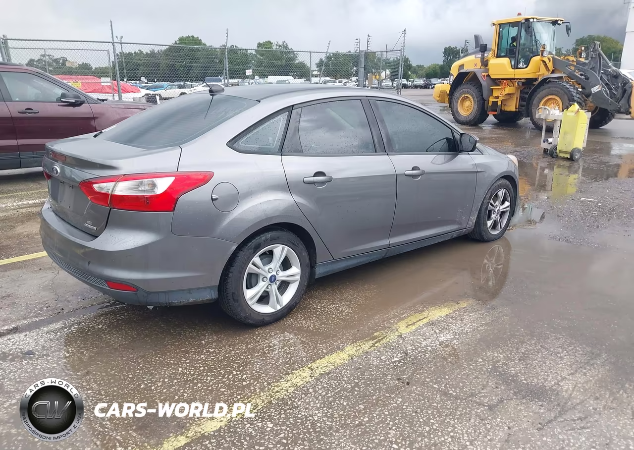 2014 Ford Focus Se VIN:1FADP3F24EL462600 - 4