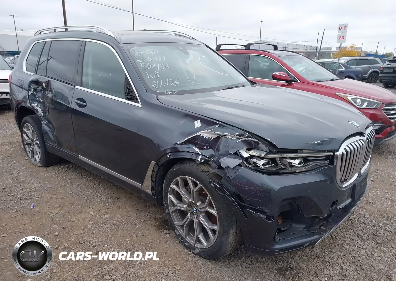 2020 BMW X7 xDrive40I VIN:5UXCW2C02L9B60482 - 1