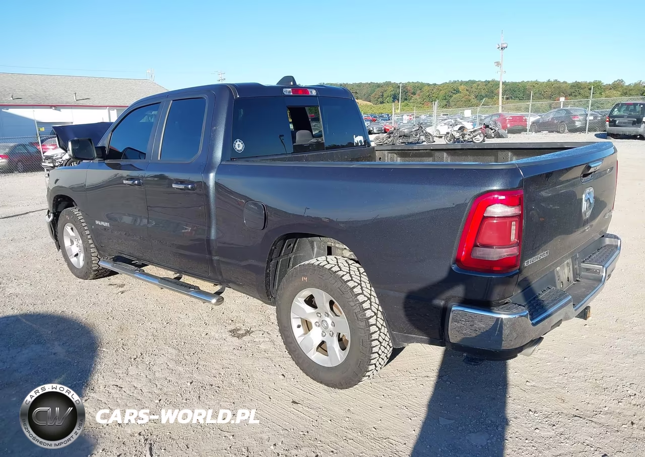 2019 Ram 1500 Big Horn-Lone Star 4X4 6'4 Box VIN:1C6SRFBT9KN636194 - 3