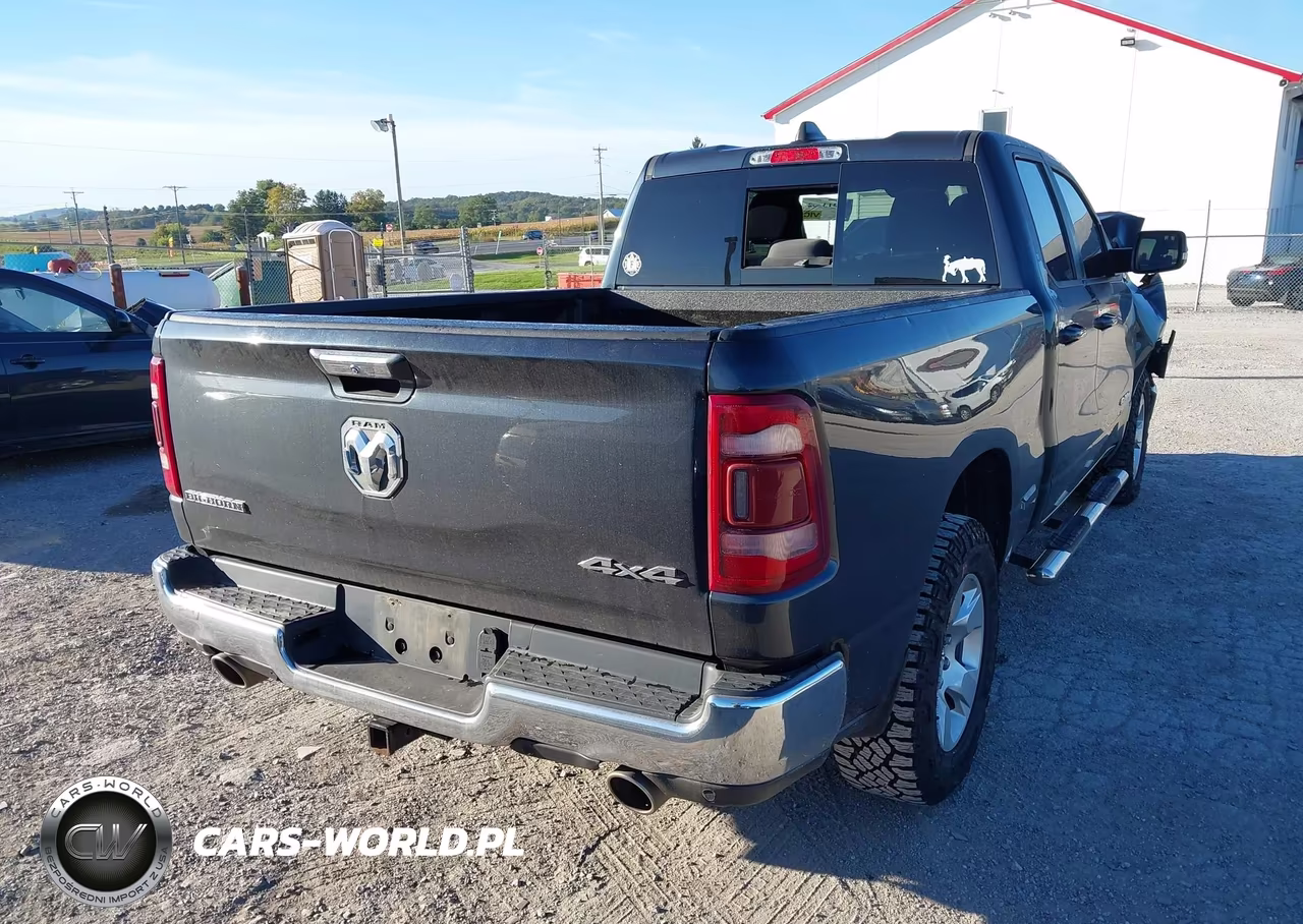 2019 Ram 1500 Big Horn-Lone Star 4X4 6'4 Box VIN:1C6SRFBT9KN636194 - 4