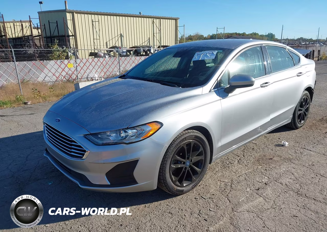 2020 Ford Fusion Se VIN:3FA6P0HDXLR145876 - 2