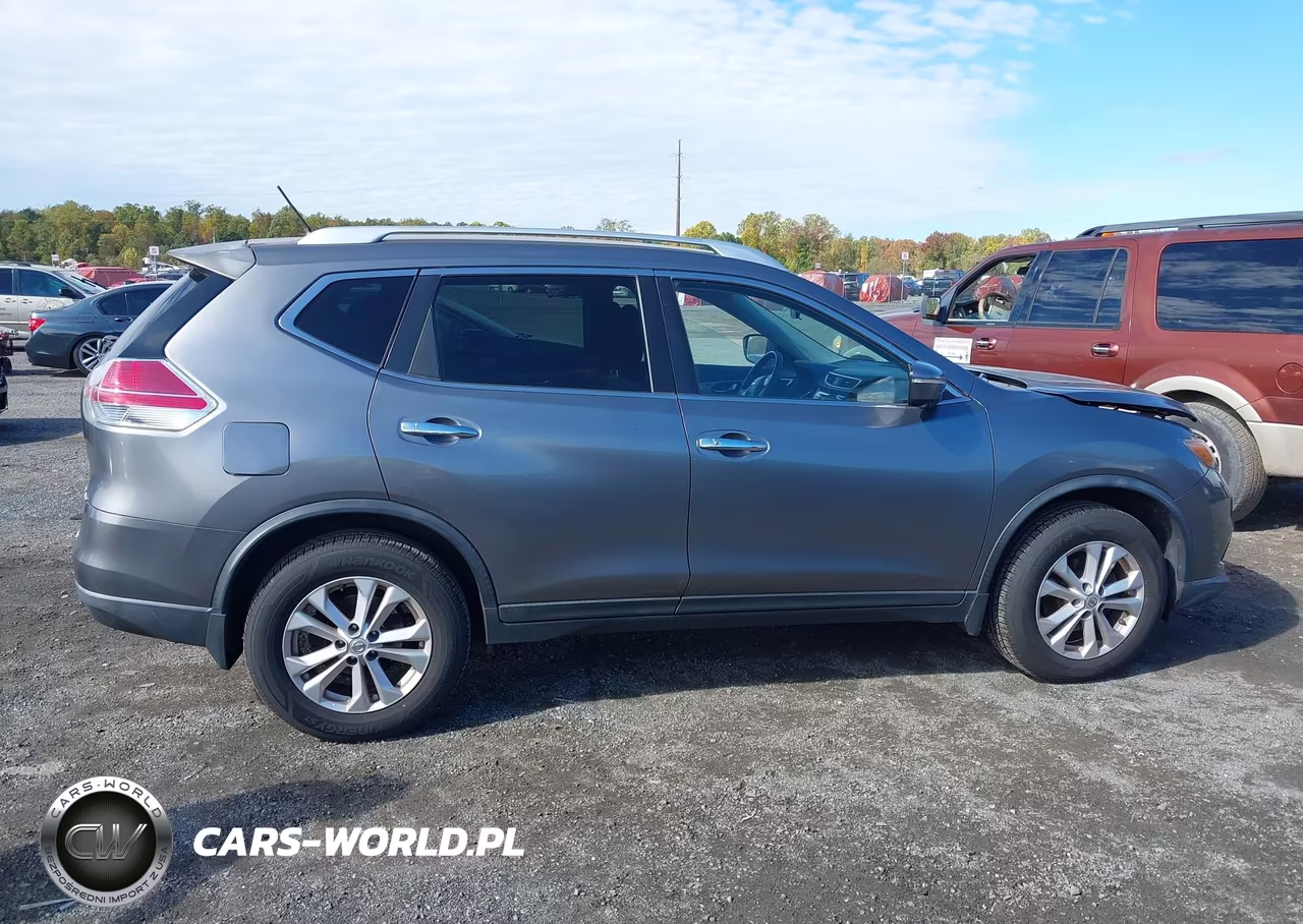2015 Nissan Rogue Sv VIN:KNMAT2MV7FP515655 - 14