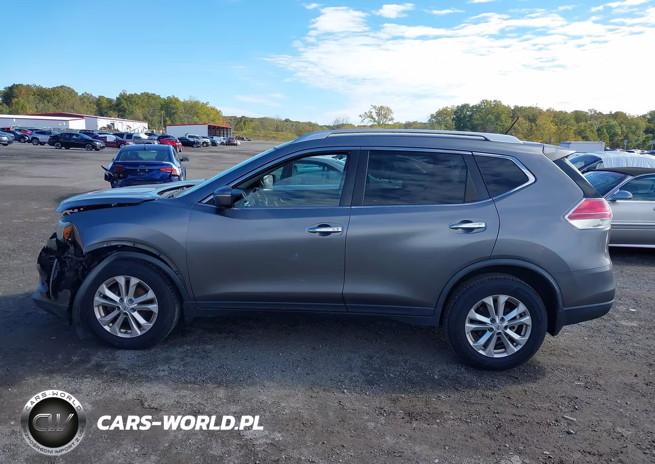 2015 Nissan Rogue Sv VIN:KNMAT2MV7FP515655 - 15