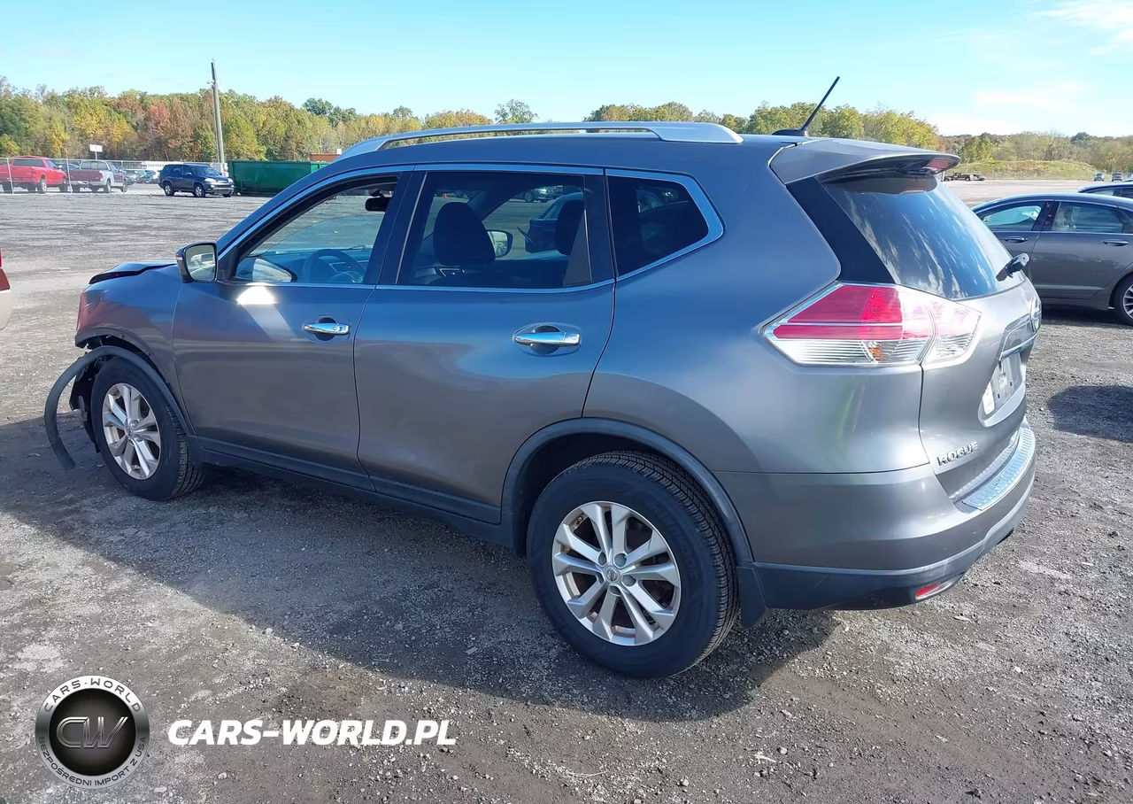 2015 Nissan Rogue Sv VIN:KNMAT2MV7FP515655 - 3