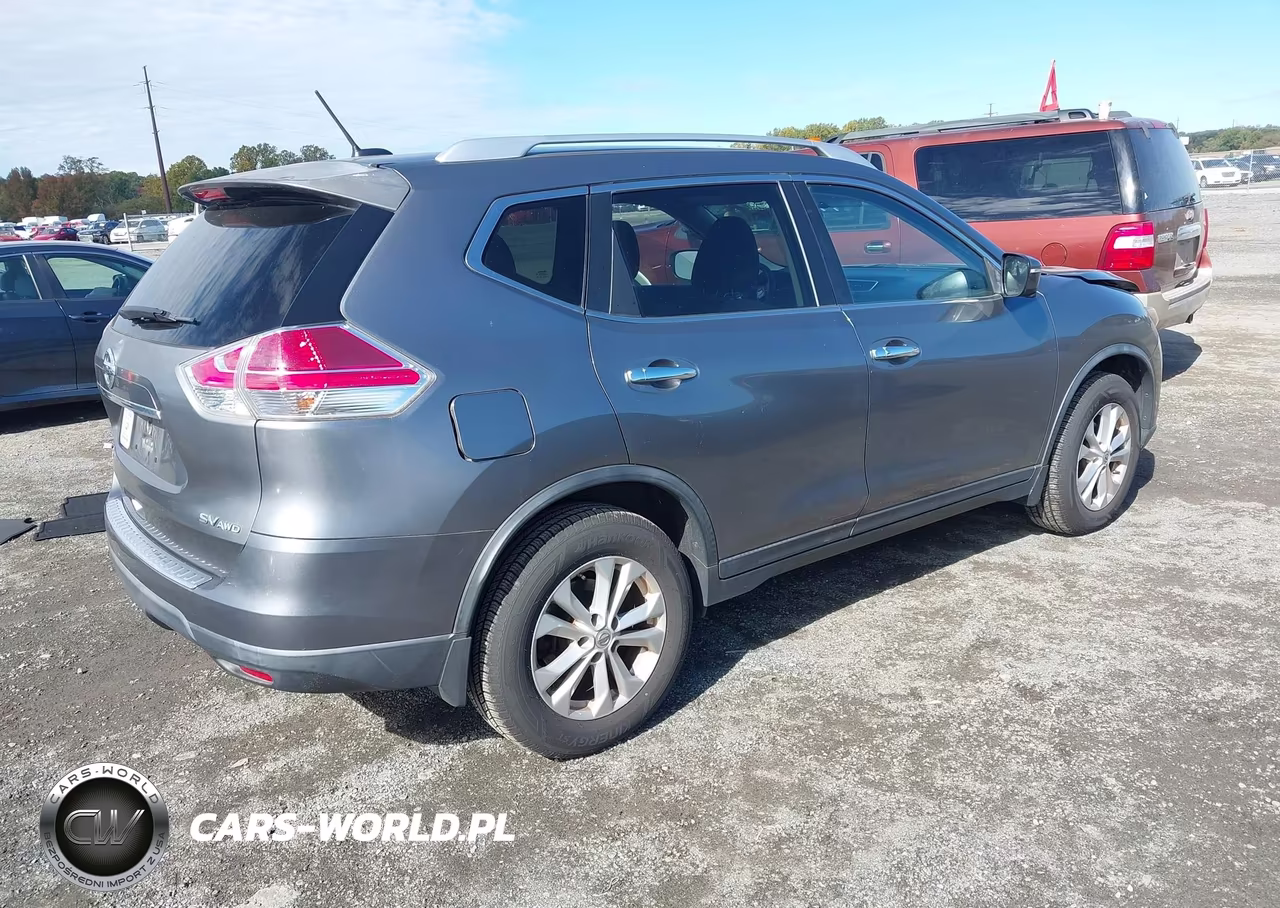 2015 Nissan Rogue Sv VIN:KNMAT2MV7FP515655 - 4