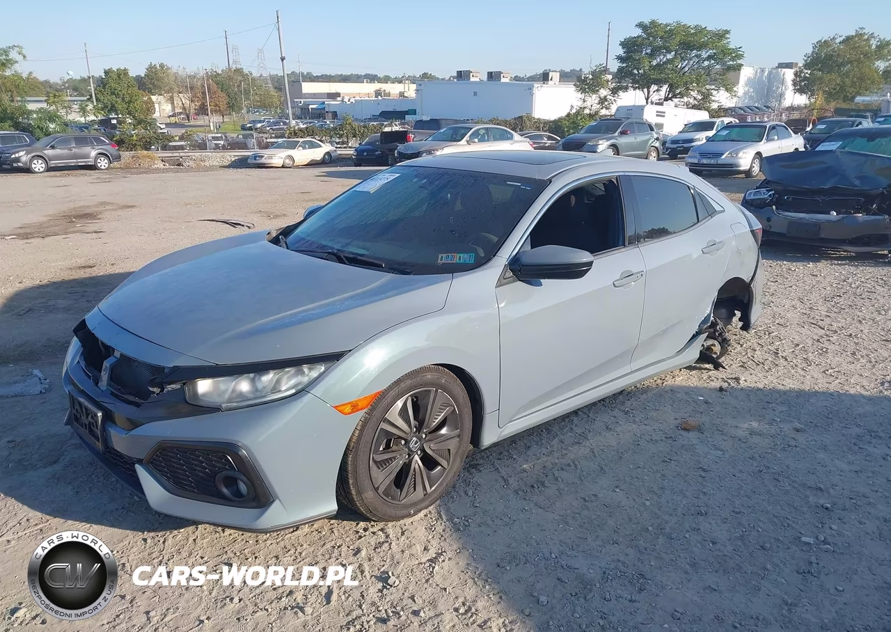 2017 Honda Civic Ex VIN:SHHFK7H56HU411315 - 2