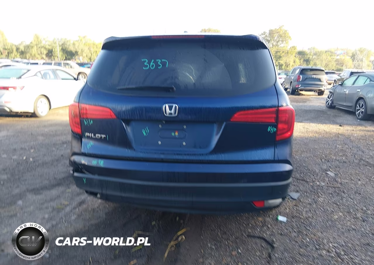 2017 Honda Pilot Ex-L VIN:5FNYF5H62HB010890 - 16
