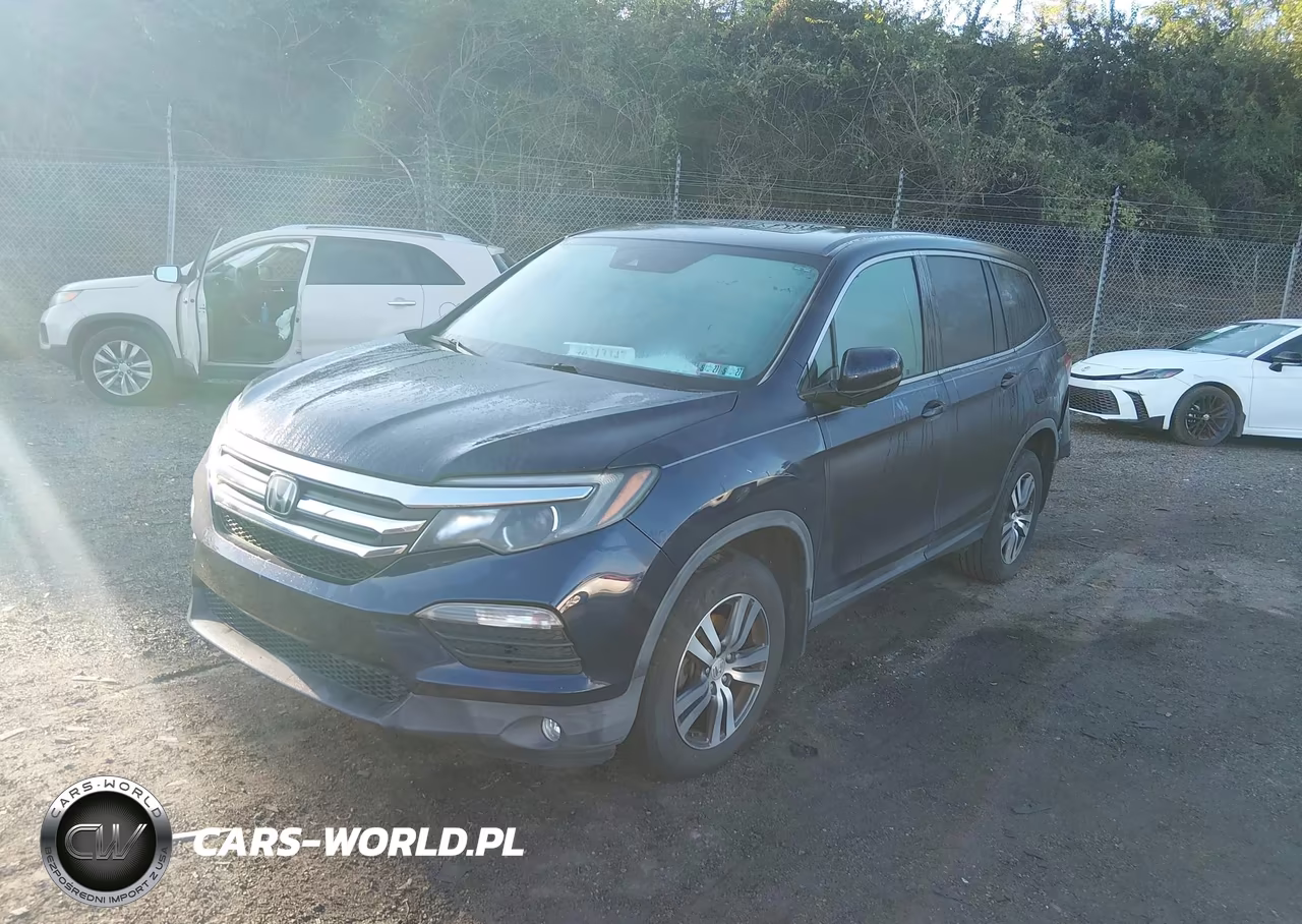 2017 Honda Pilot Ex-L VIN:5FNYF5H62HB010890 - 2