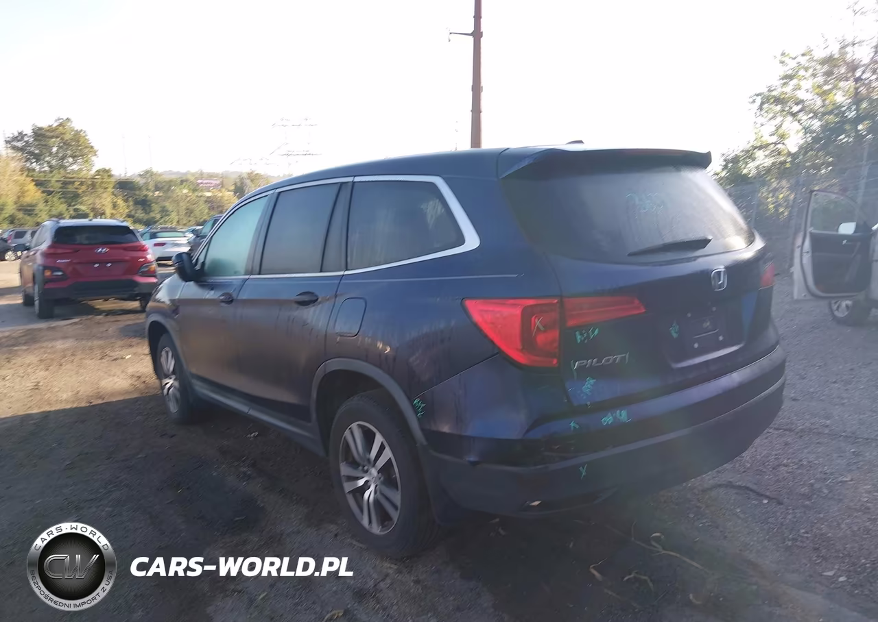 2017 Honda Pilot Ex-L VIN:5FNYF5H62HB010890 - 3
