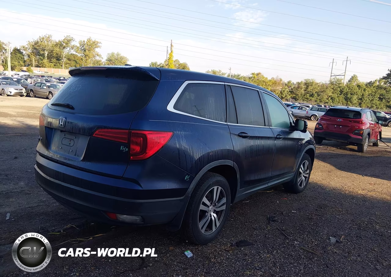 2017 Honda Pilot Ex-L VIN:5FNYF5H62HB010890 - 4