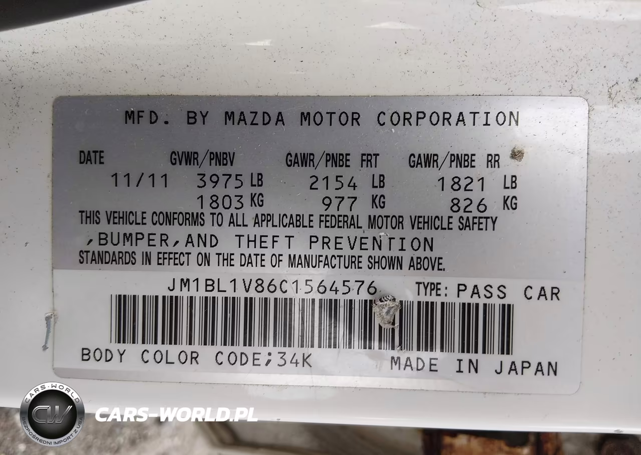 2012 Mazda Mazda3 I Touring VIN:JM1BL1V86C1564576 - 9