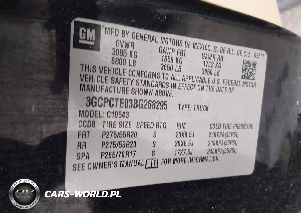 2011 Chevrolet Silverado 1500 Ltz VIN:3GCPCTE03BG268295 - 9