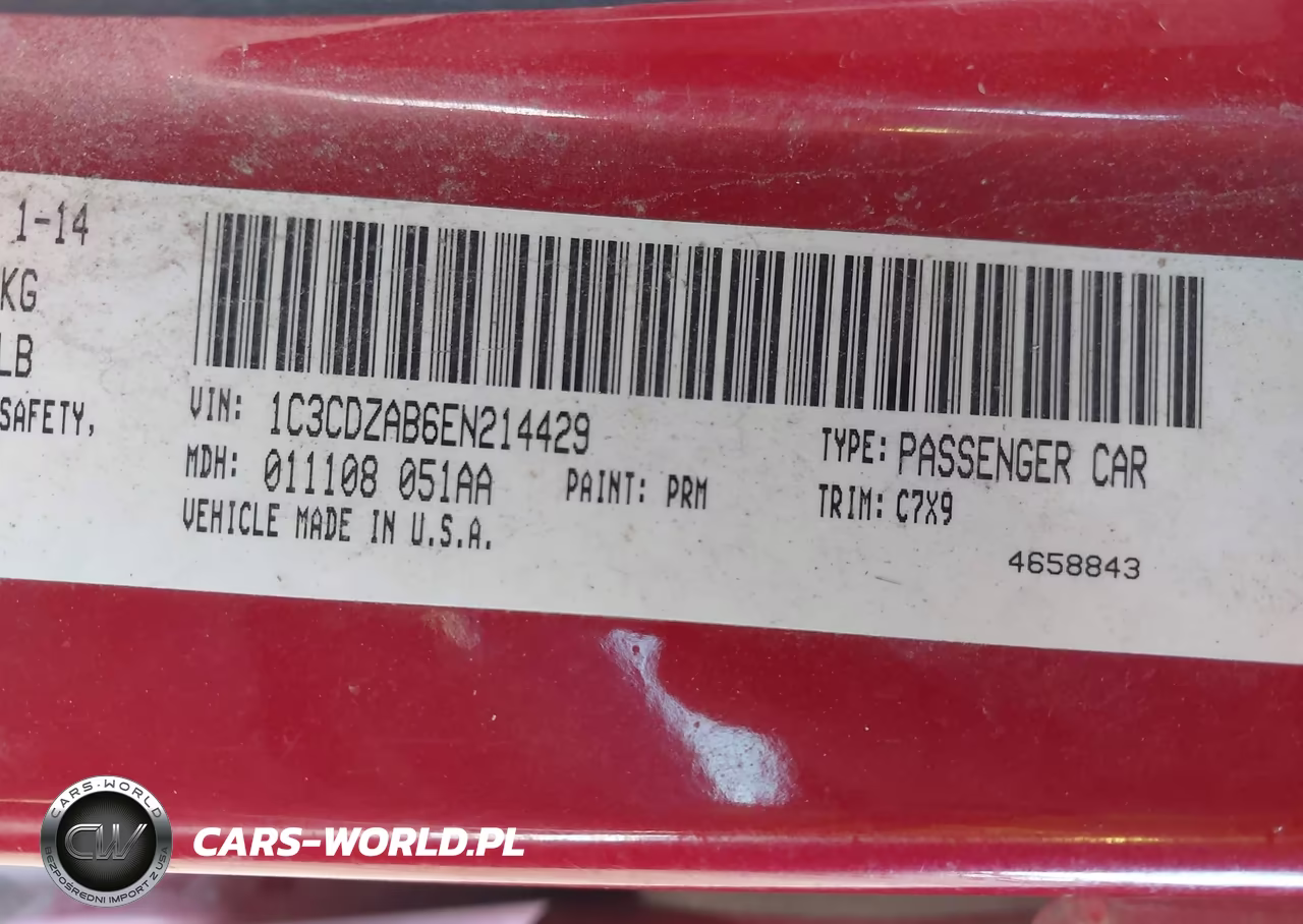 2014 Dodge Avenger Se VIN:1C3CDZAB6EN214429 - 9