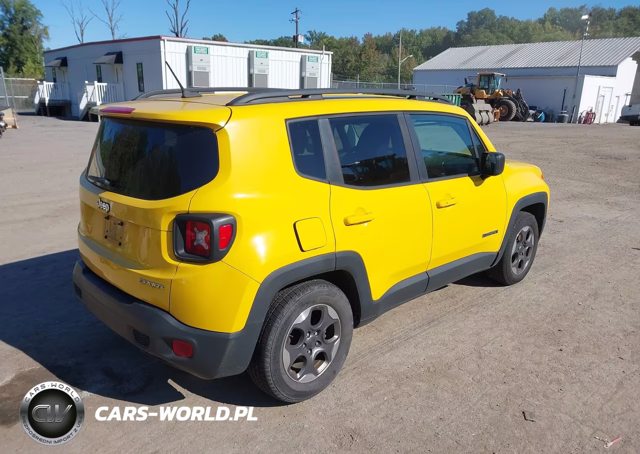 2017 Jeep Renegade Sport Fwd VIN:ZACCJAAB4HPF04962 - 4