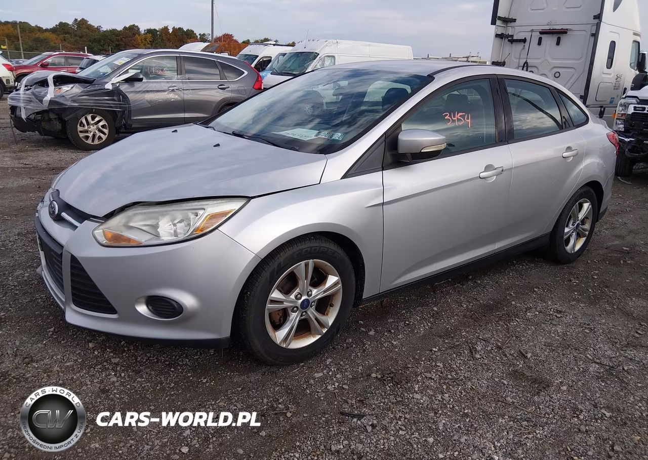 2013 Ford Focus Se VIN:1FADP3F26DL139292 - 2