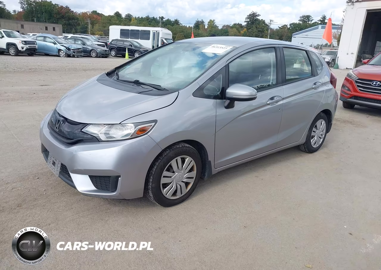 2017 Honda Fit Lx VIN:JHMGK5H51HS008743 - 2