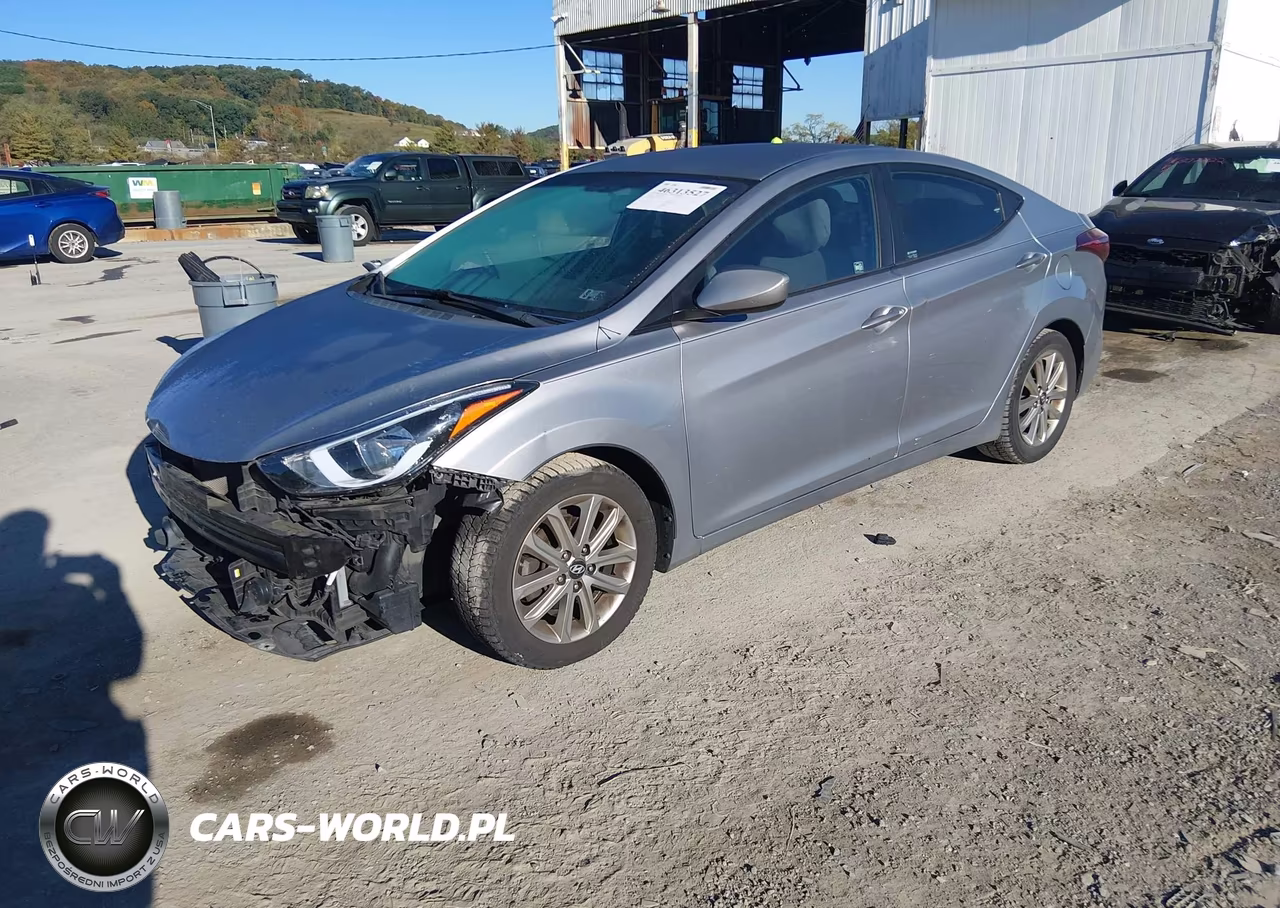 2016 Hyundai Elantra Se VIN:5NPDH4AE8GH722776 - 2