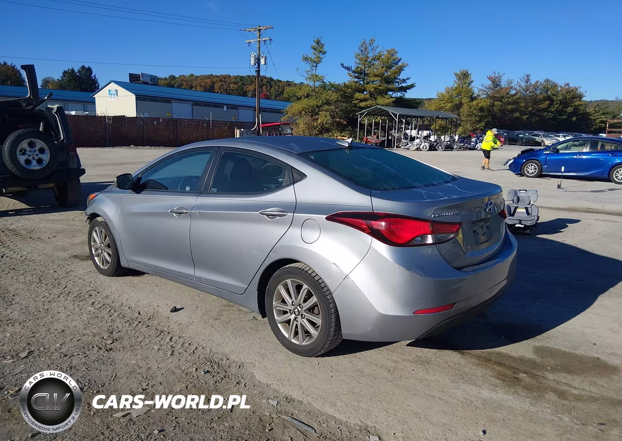 2016 Hyundai Elantra Se VIN:5NPDH4AE8GH722776 - 3