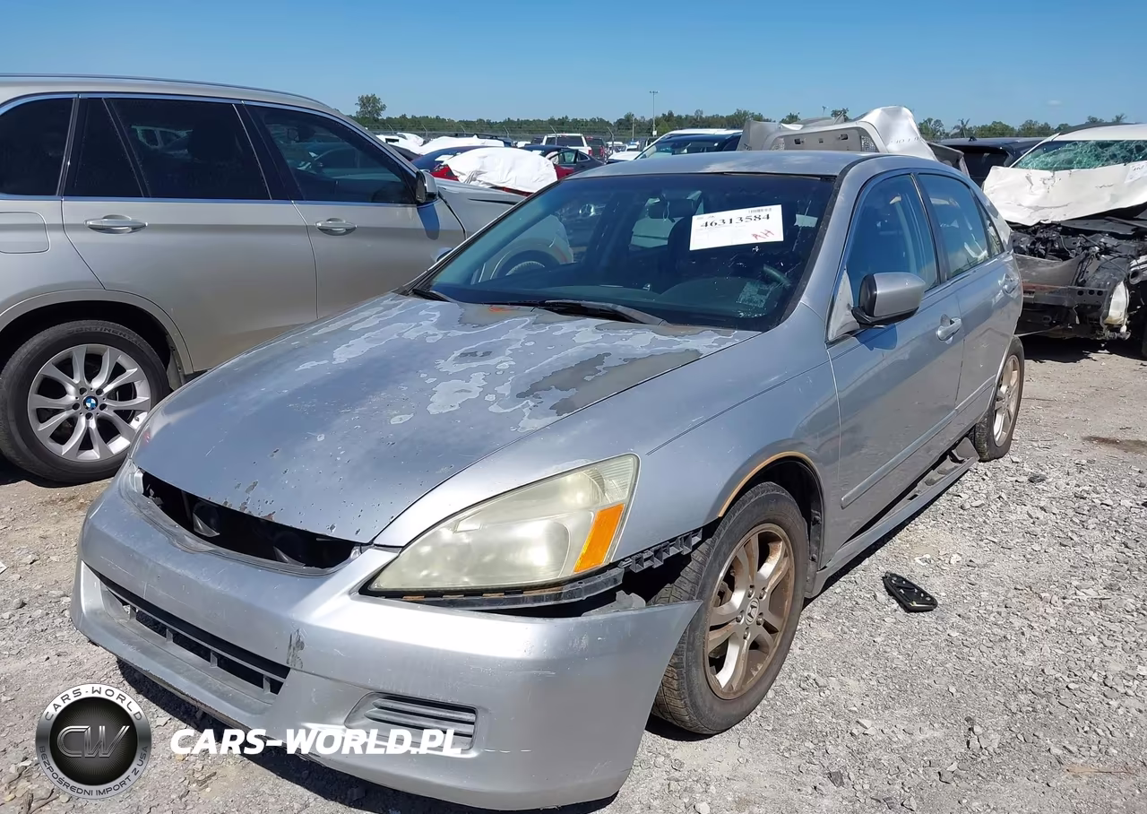 2007 Honda Accord 2.4 Se VIN:JHMCM56337C006785 - 2