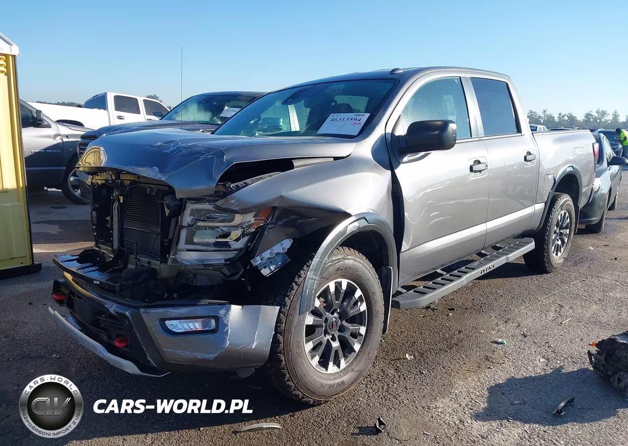 2021 Nissan Titan Pro-4X 4X4 VIN:1N6AA1ED8MN517474 - 2