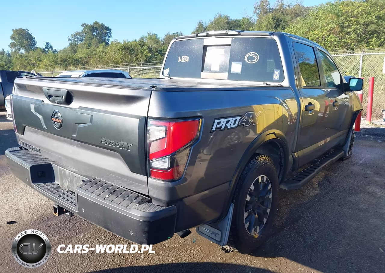 2021 Nissan Titan Pro-4X 4X4 VIN:1N6AA1ED8MN517474 - 4