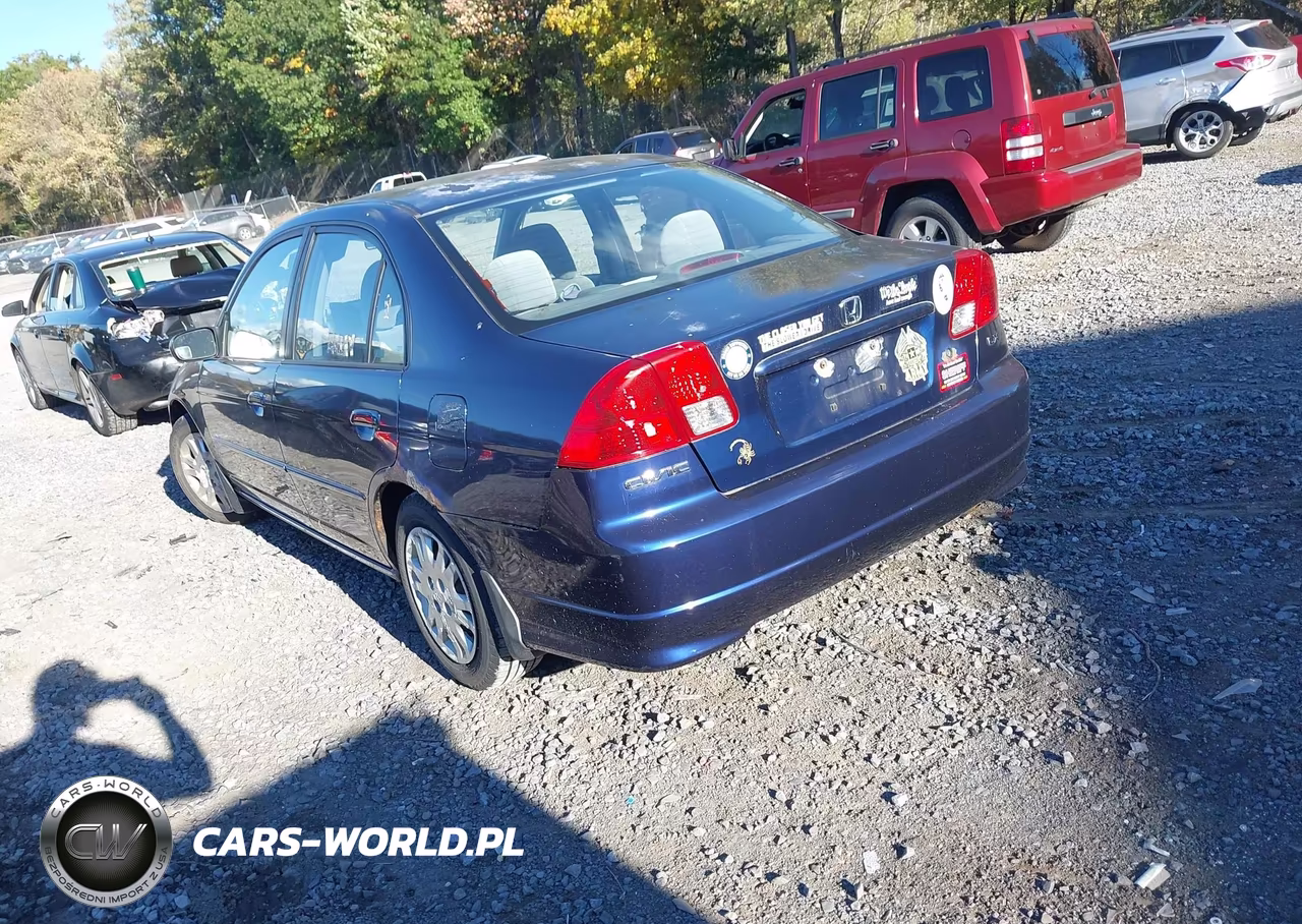 2004 Honda Civic Lx VIN:2HGES16584H536884 - 3