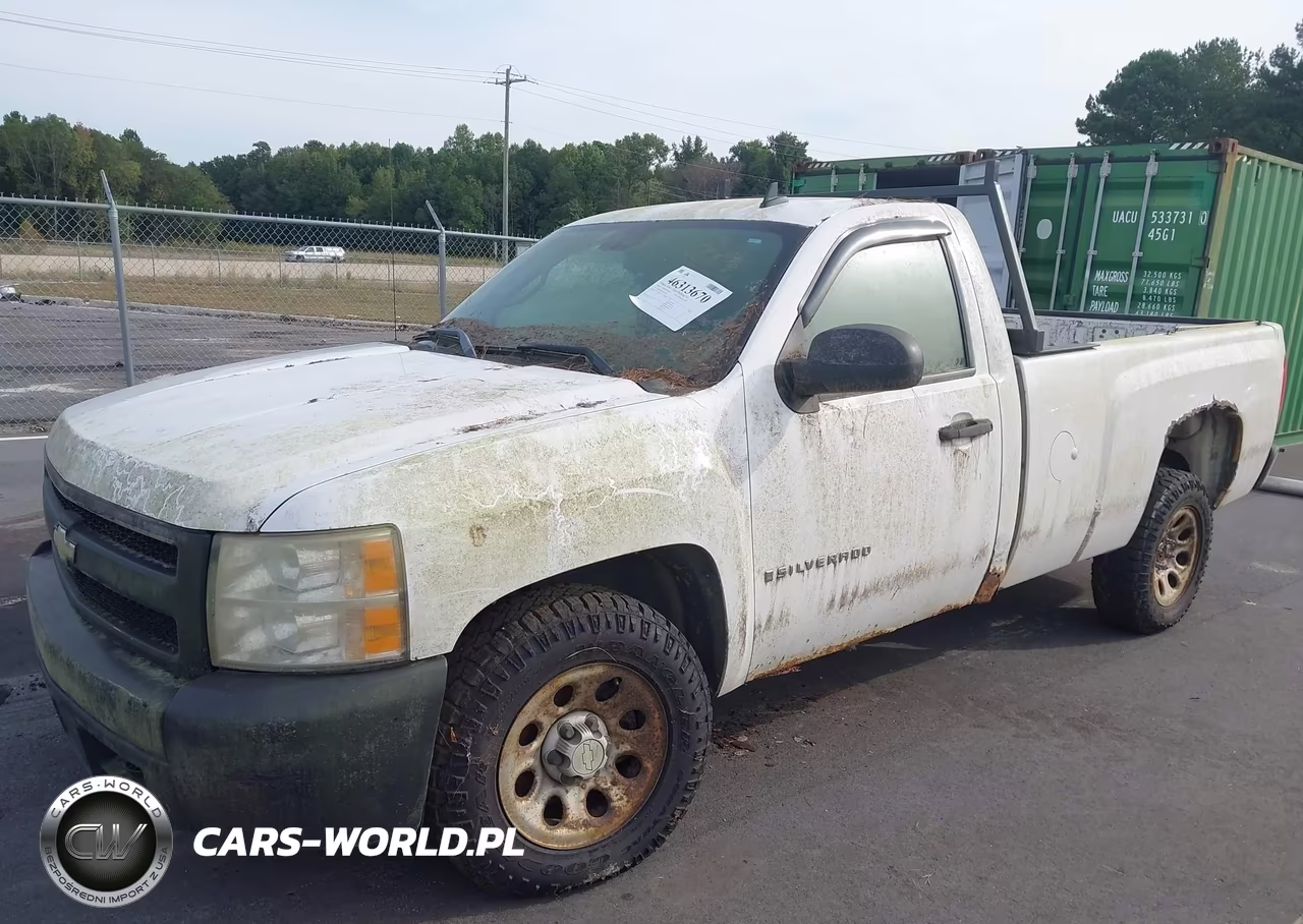 2007 Chevrolet Silverado 1500 Work Truck VIN:1GCEC14C27Z561989 - 2