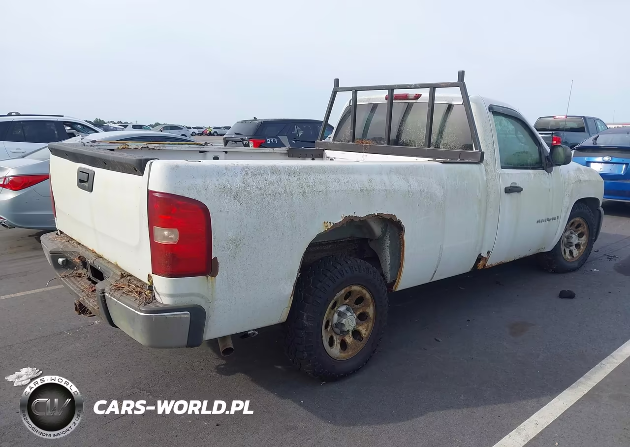 2007 Chevrolet Silverado 1500 Work Truck VIN:1GCEC14C27Z561989 - 4