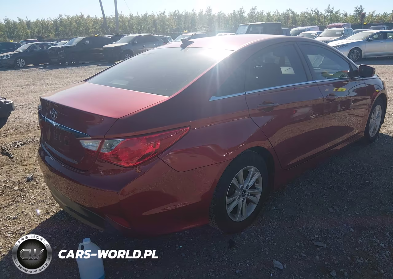 2014 Hyundai Sonata Gls VIN:5NPEB4AC8EH843244 - 4