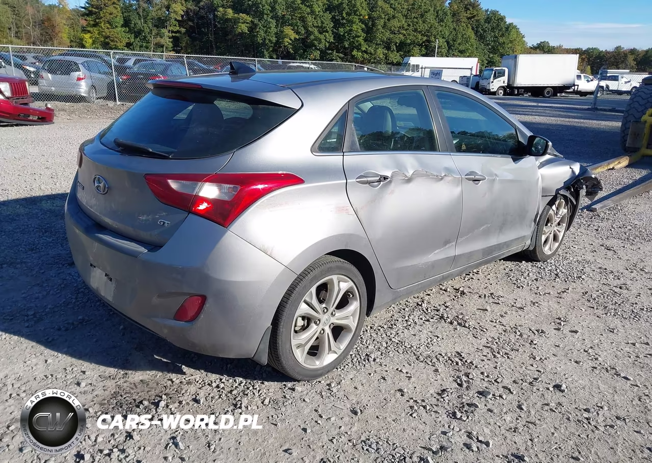 2013 Hyundai Elantra Gt VIN:KMHD35LE0DU103460 - 4