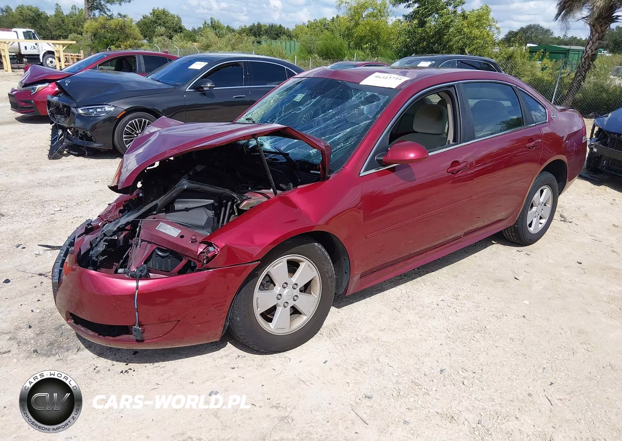 2010 Chevrolet Impala Lt VIN:2G1WB5EK1A1138334 - 2