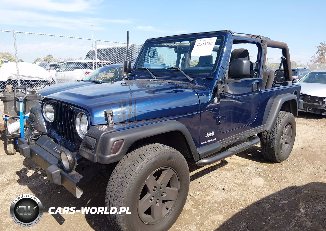 2004 Jeep Wrangler Unlimited VIN:1J4FA49S24P764054 - 2