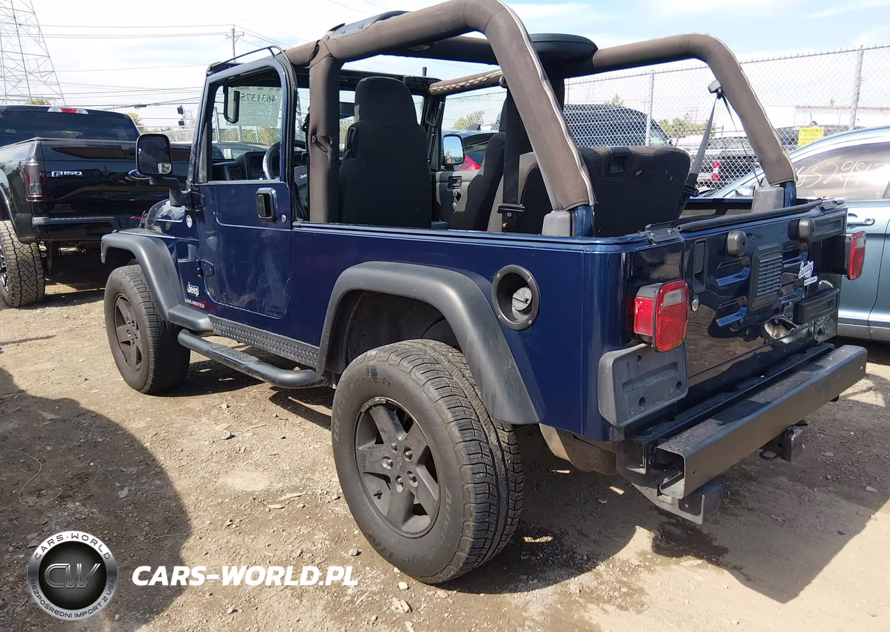 2004 Jeep Wrangler Unlimited VIN:1J4FA49S24P764054 - 3