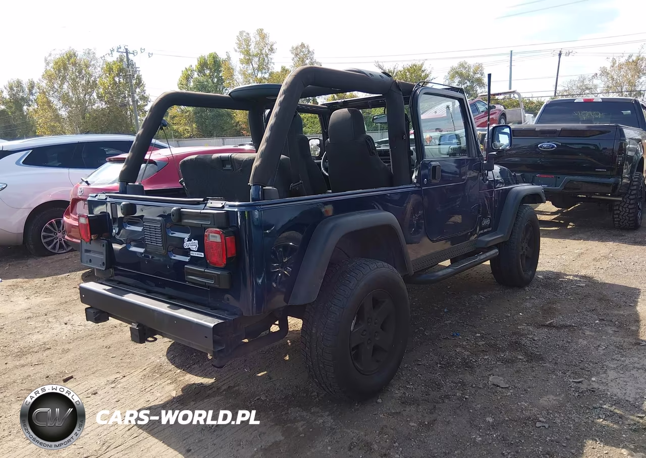 2004 Jeep Wrangler Unlimited VIN:1J4FA49S24P764054 - 4