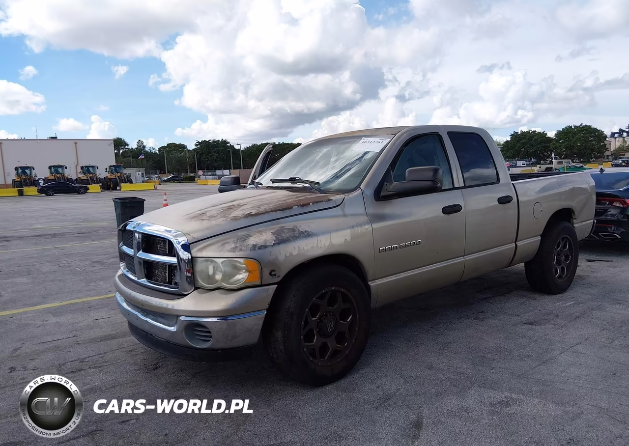 2003 Dodge Ram 2500 Slt-Laramie-St VIN:3D7KA28623G729875 - 2
