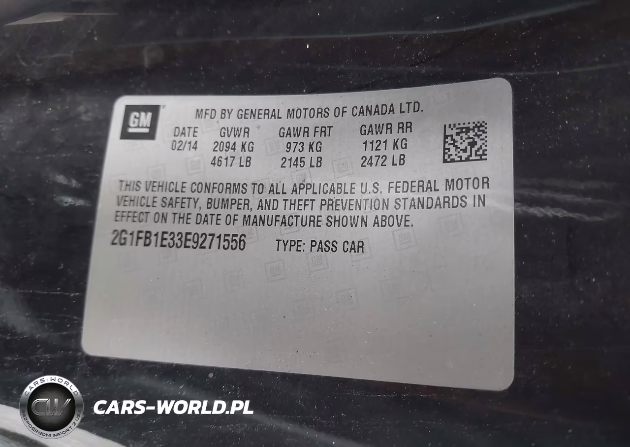 2014 Chevrolet Camaro 1Lt VIN:2G1FB1E33E9271556 - 9