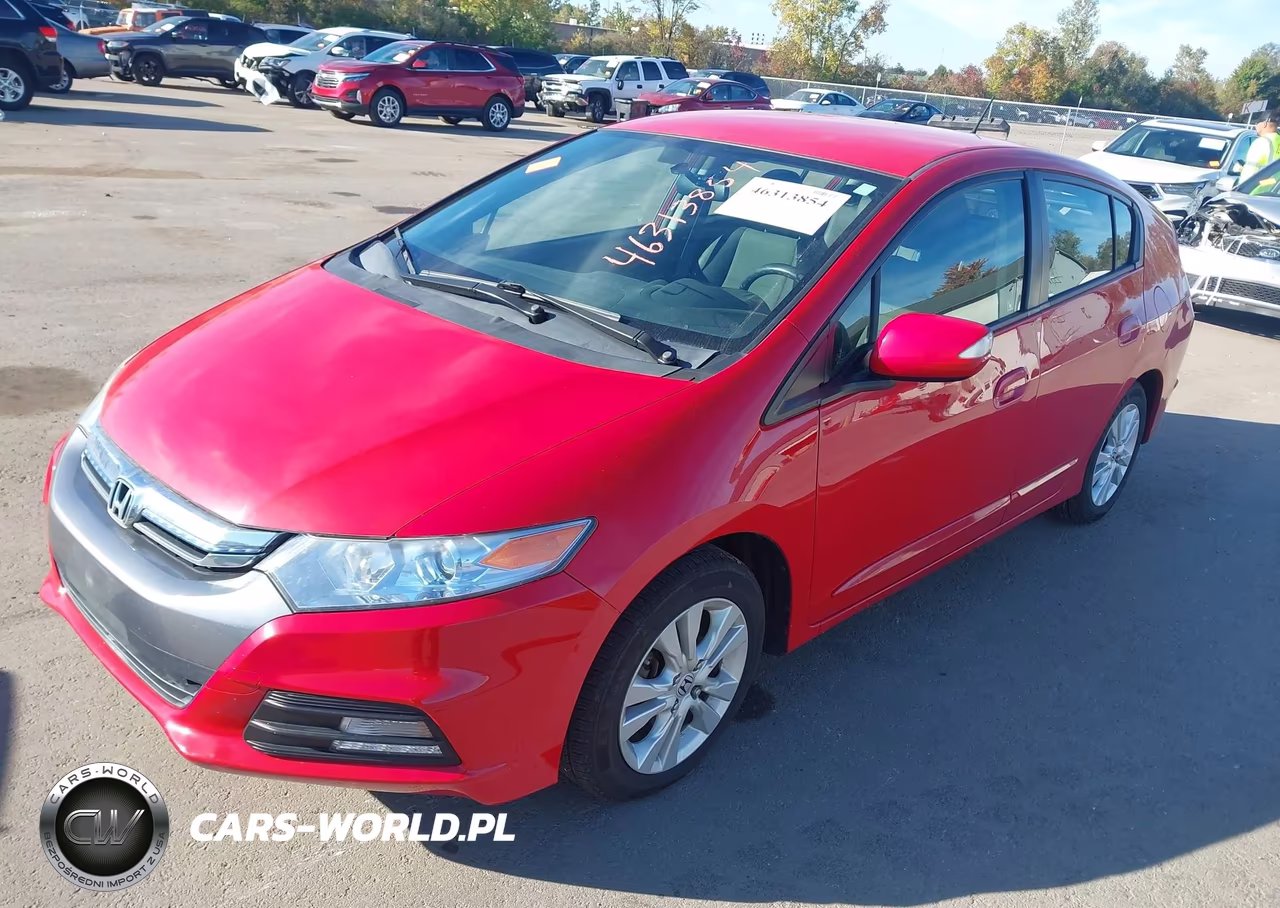 2012 Honda Insight Ex VIN:JHMZE2H74CS002220 - 2