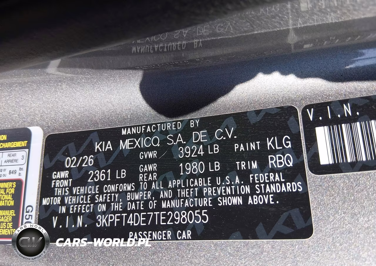 2026 Kia K4 Lxs VIN:3KPFT4DE7TE298055 - 9