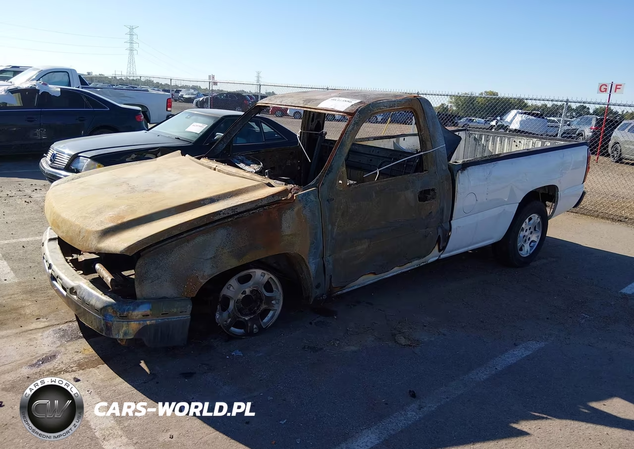 2006 Chevrolet Silverado 1500 Work Truck VIN:1GCEC14V06E237446 - 2