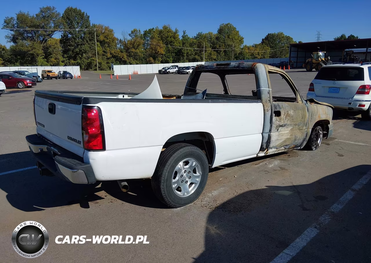 2006 Chevrolet Silverado 1500 Work Truck VIN:1GCEC14V06E237446 - 4