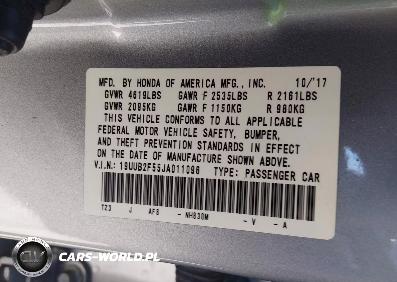 2018 Acura Tlx Tech Pkg VIN:19UUB2F55JA011096 - 9