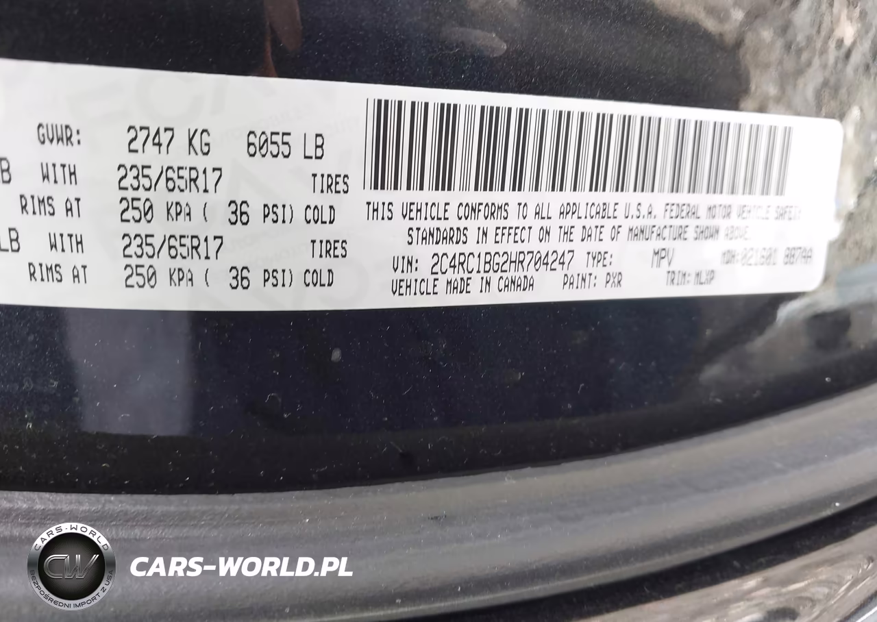 2017 Chrysler Pacifica Touring-L VIN:2C4RC1BG2HR704247 - 9