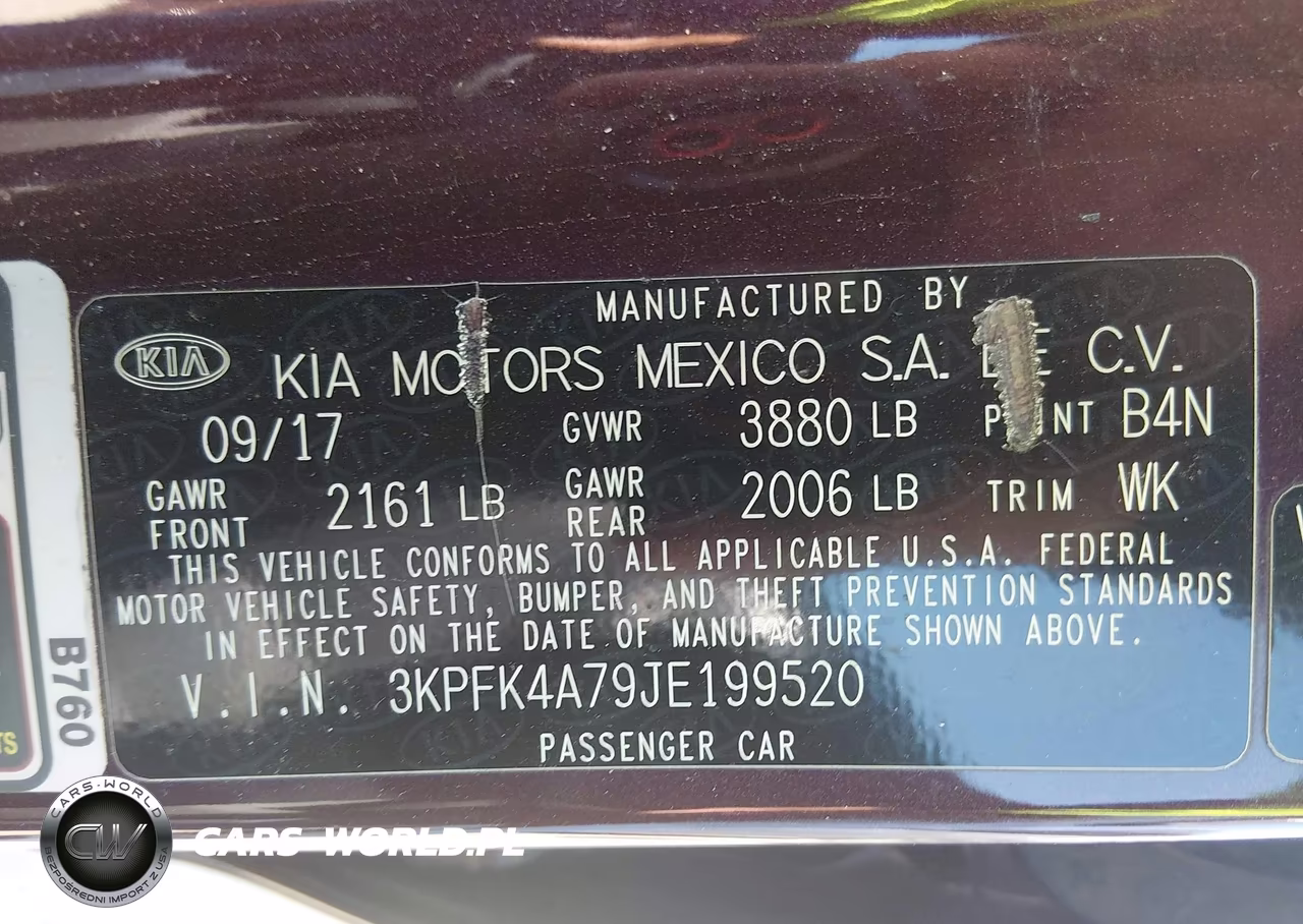 2018 Kia Forte Lx VIN:3KPFK4A79JE199520 - 9