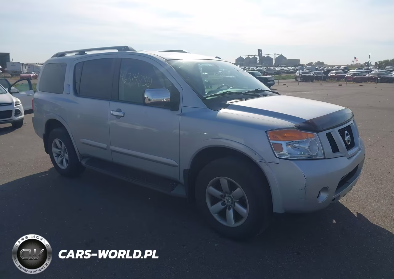 2012 Nissan Armada Sv VIN:5N1AA0NC7CN614017 - 1